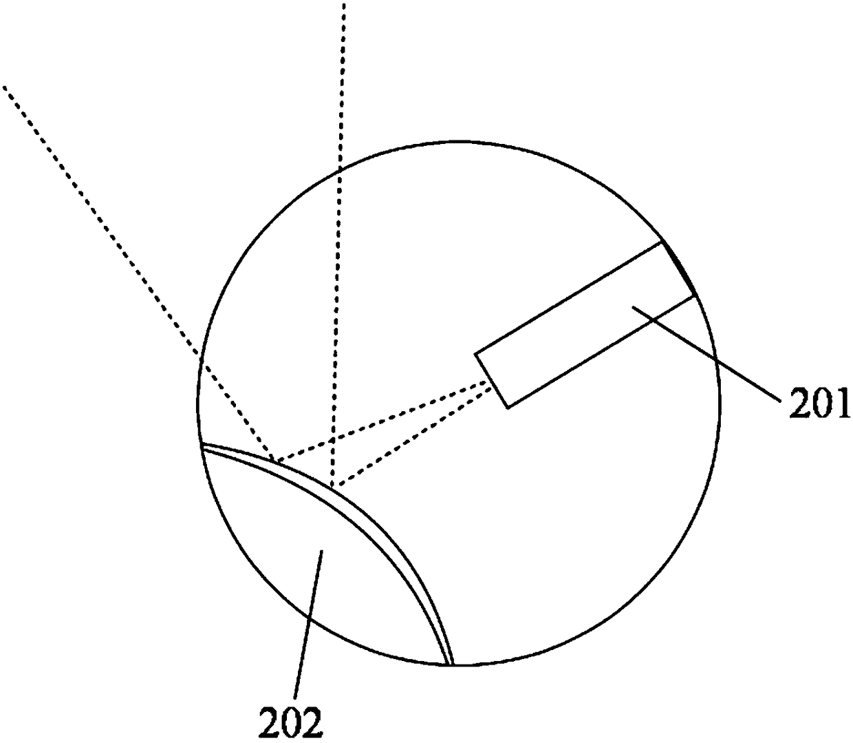 Reflective strip and intelligent automobile laser radar detection system