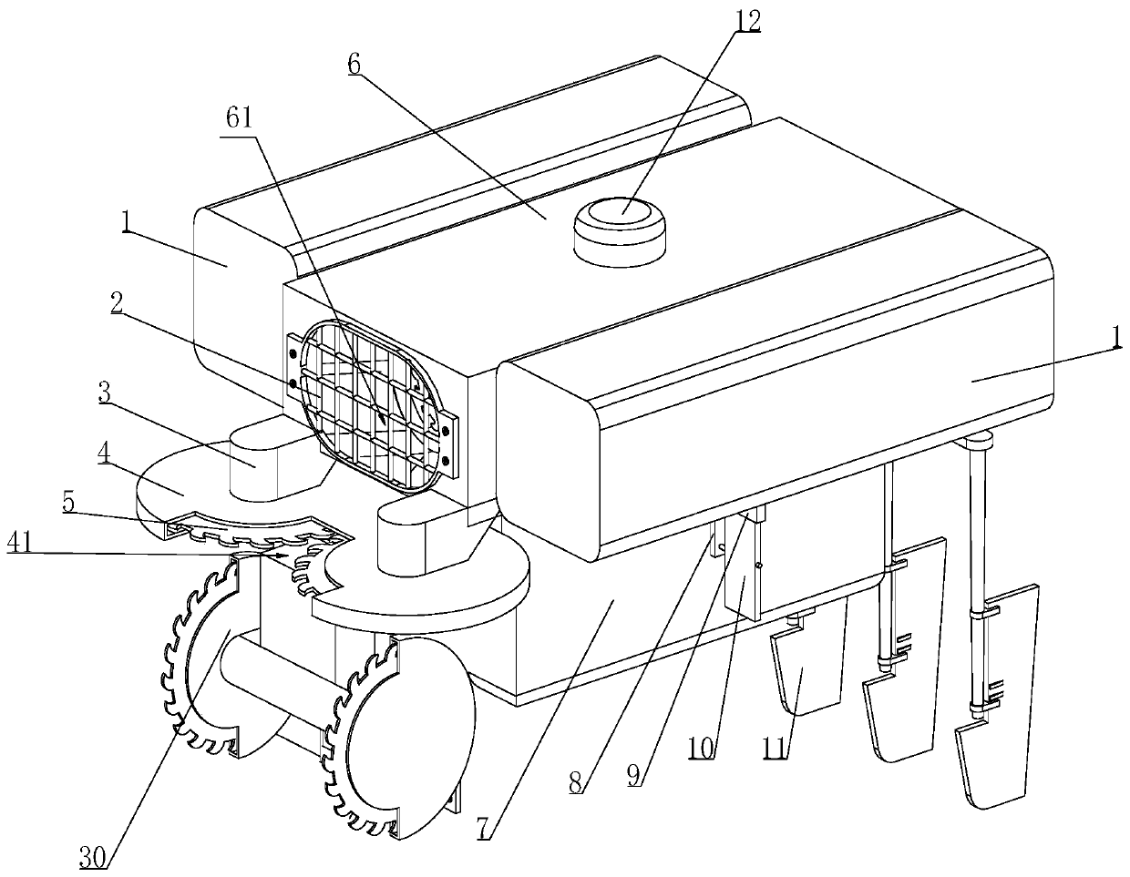 Float removing device used for water treatment