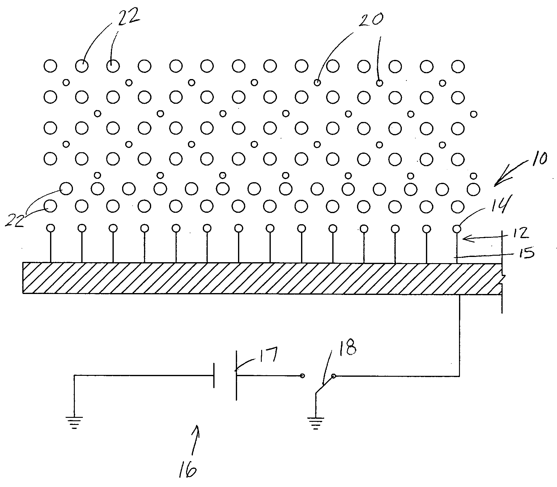 Fluid separator with smart surface