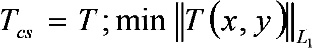 Compressive sensing theory-based correlated imaging optical encryption method