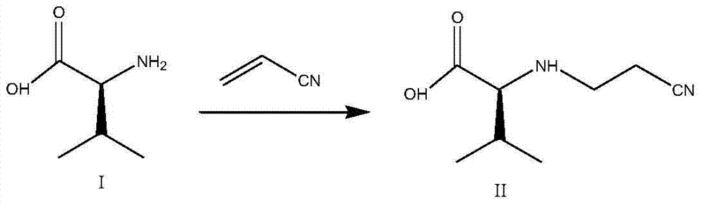 Preparation method of 2S-(1-tetrahydropyramid-2-one)-3-methylbutanoic acid