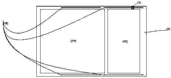 Double-open-close mode window capable of optimizing airtightness