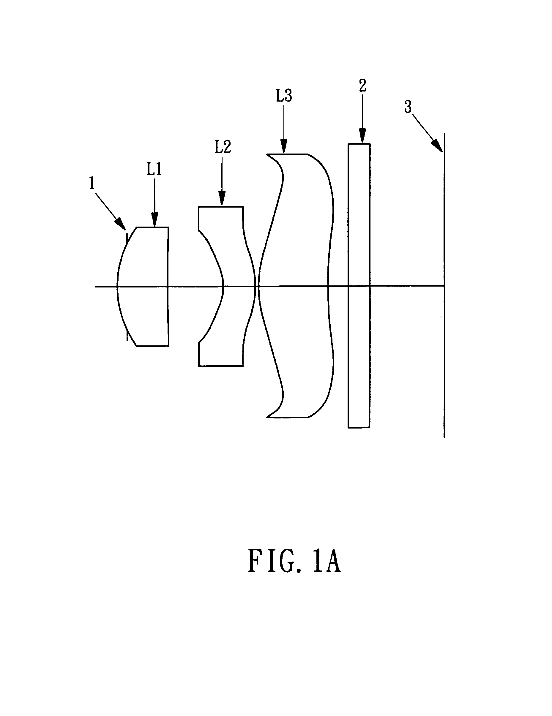 Lens assembly for an image sensor