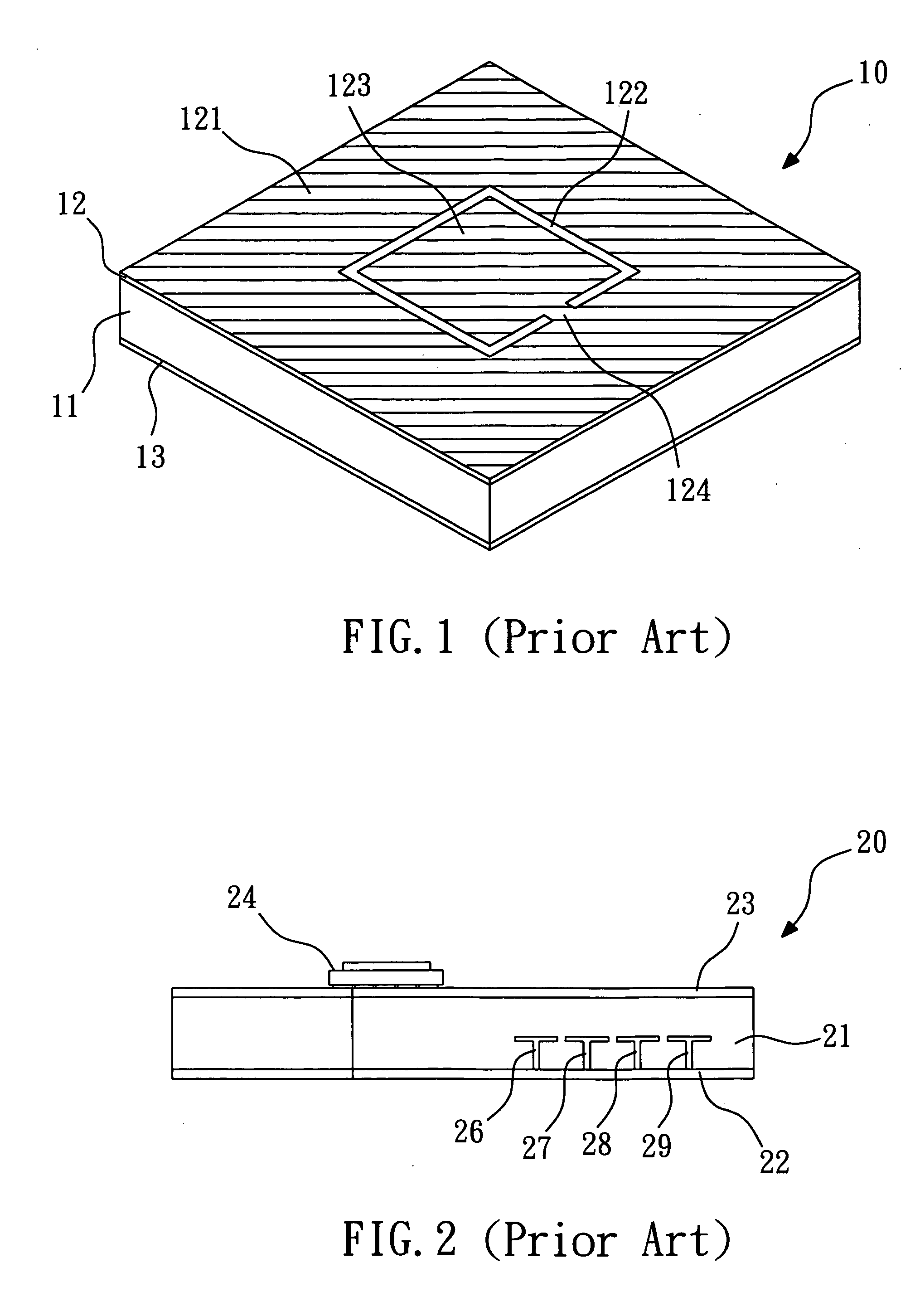 Power plane system of high-speed digital circuit for suppressing ground bounce noise