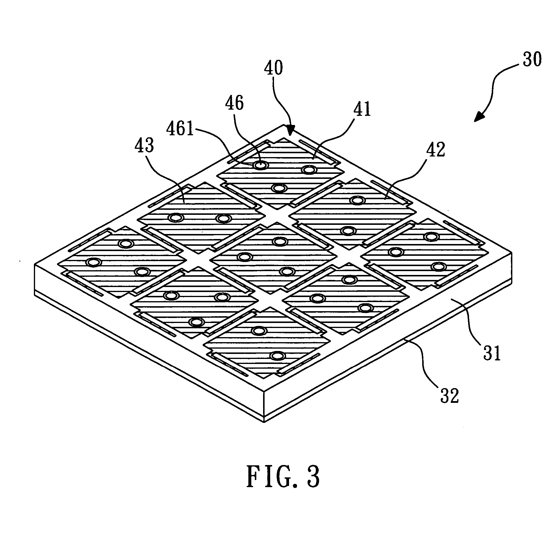 Power plane system of high-speed digital circuit for suppressing ground bounce noise