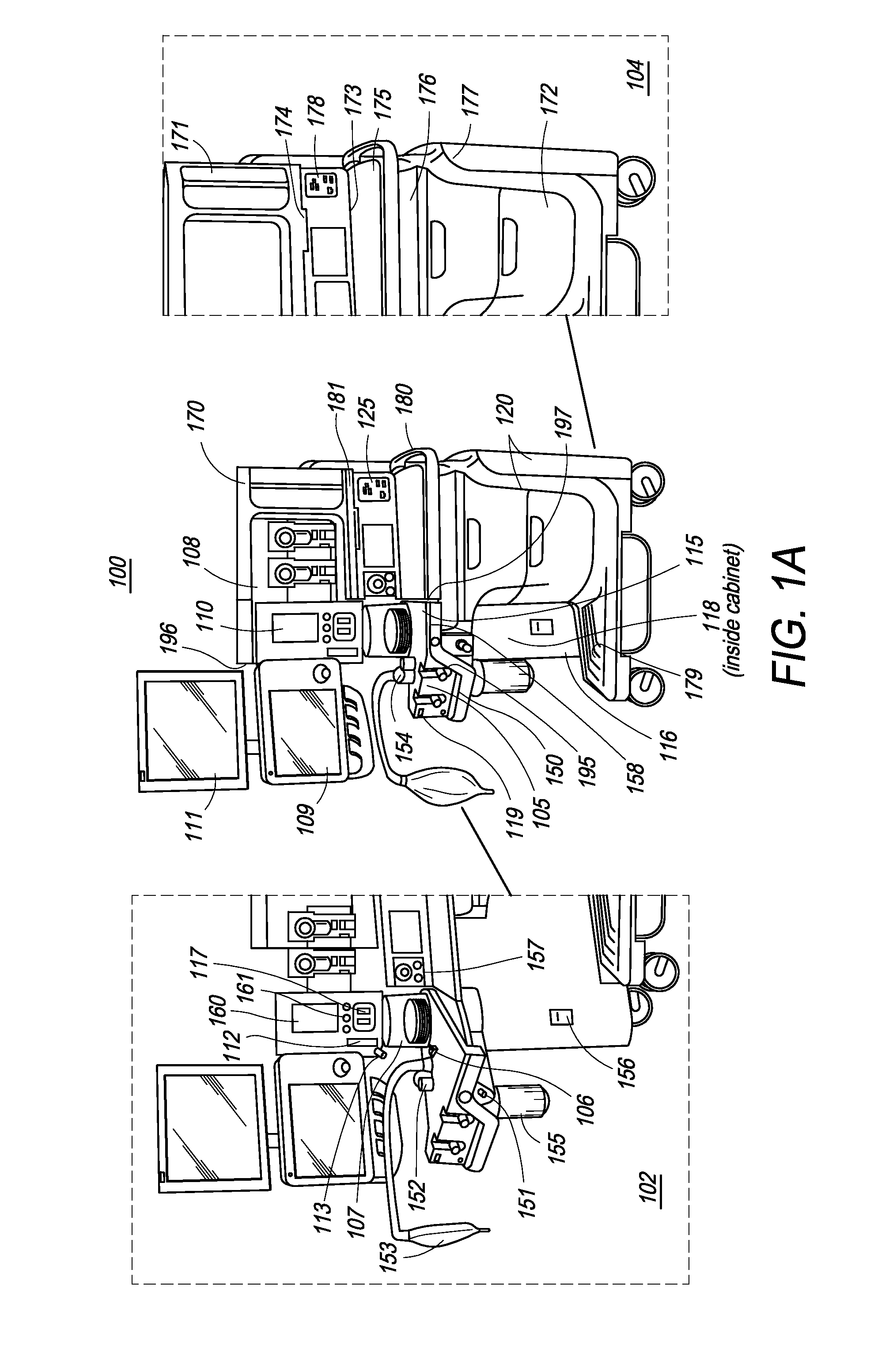 Integrated, Extendable Anesthesia System