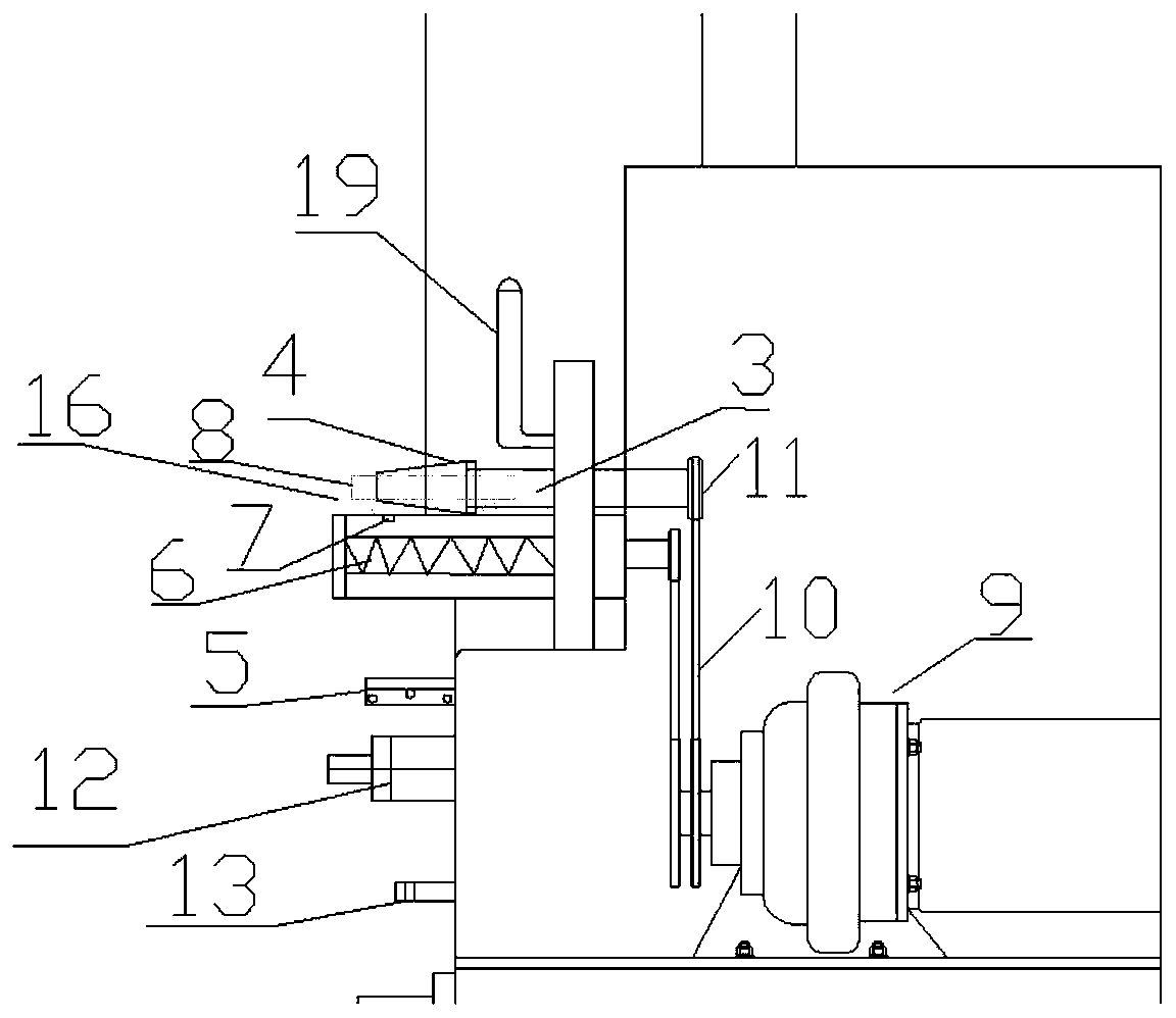 Bobbin winder used for glass fiber active winding