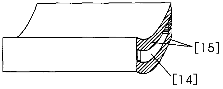 Dredged and concealed waterproof (and heat-insulating) system