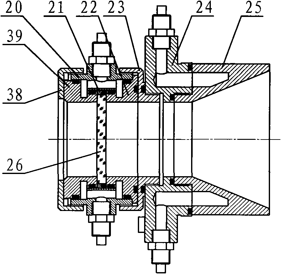 Vacuum debugging process for light cavity of high-power gas laser