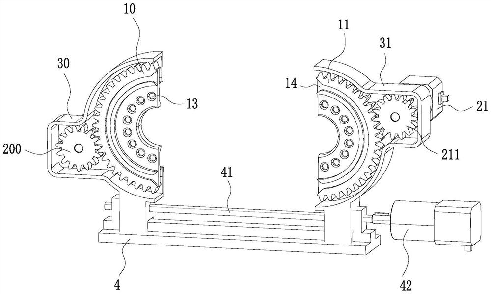 Pre-wire-twisting winding device for repairing high-voltage power transmission conducting wire