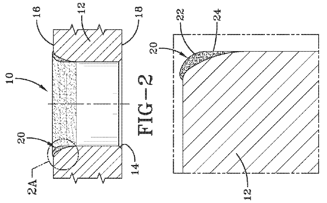 Electrospark deposition process for oxidation resistant coating of cooling hole