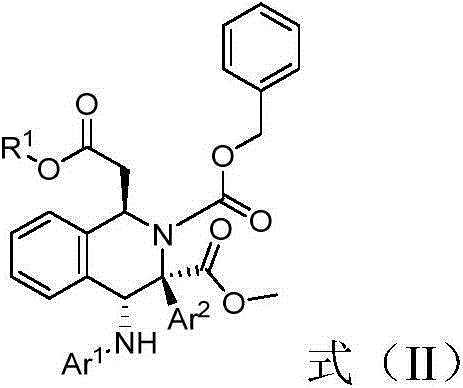 A kind of synthetic method of polysubstituted tetrahydroisoquinoline derivatives