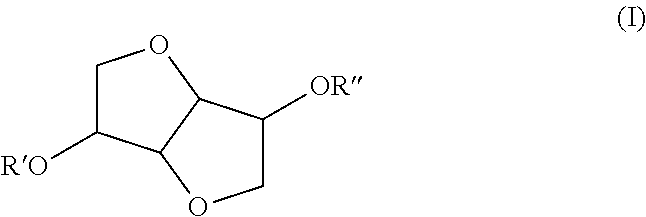 Use of isosorbide ethers in detergents and cleaners