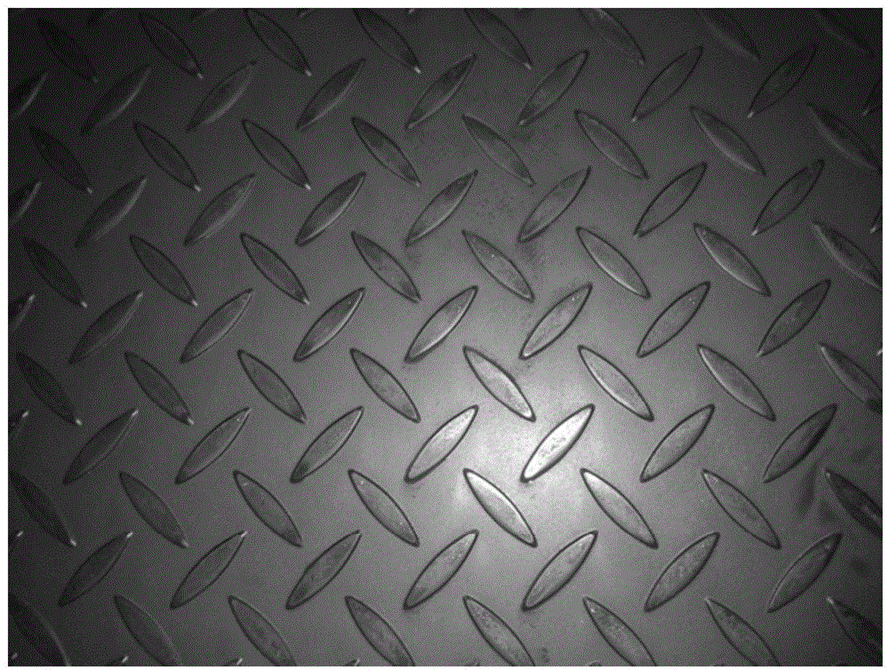 Control method for eliminating flat coiling of hot-rolled thin-gauge checkered plate