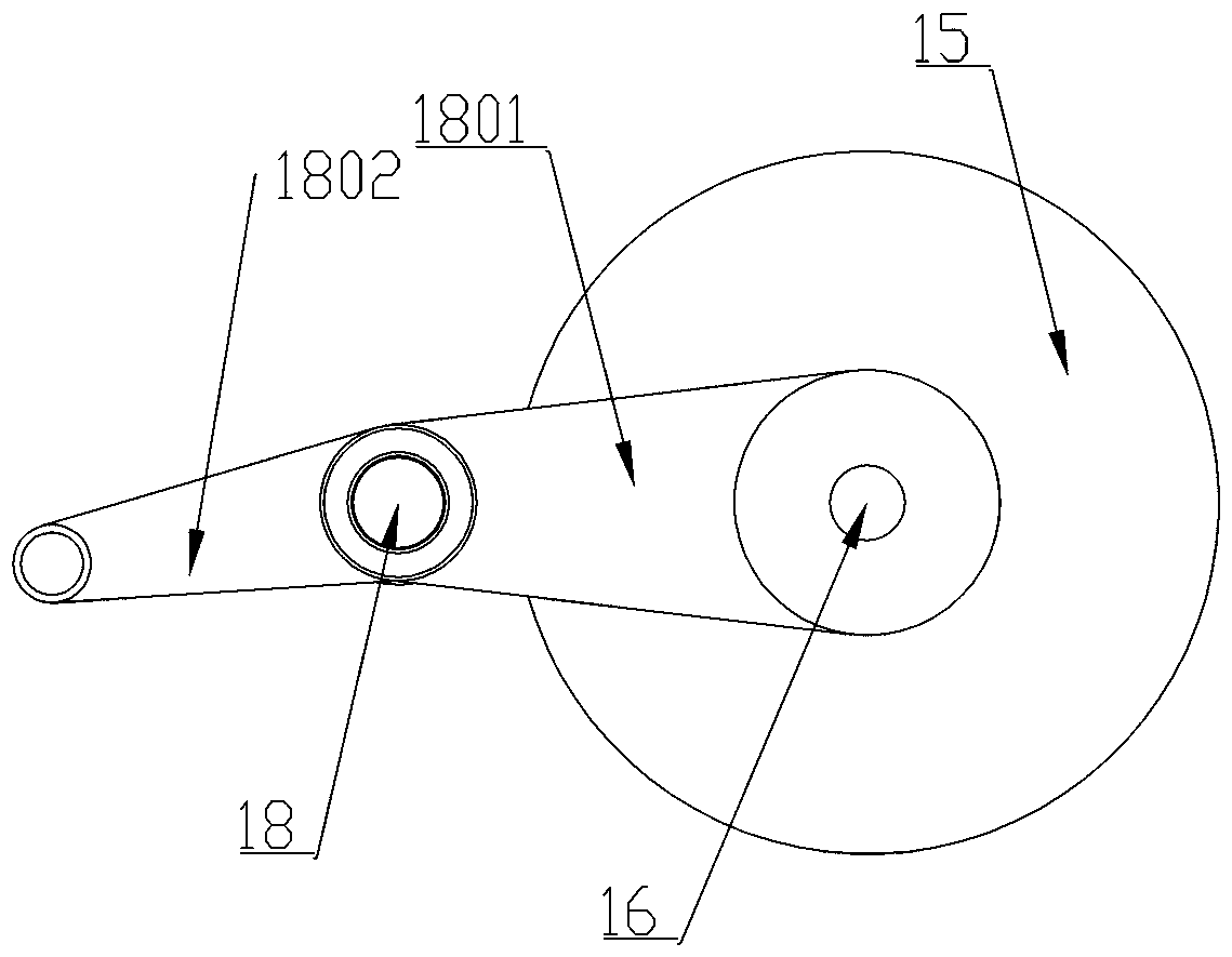 Ampoule bottle printing and placing device