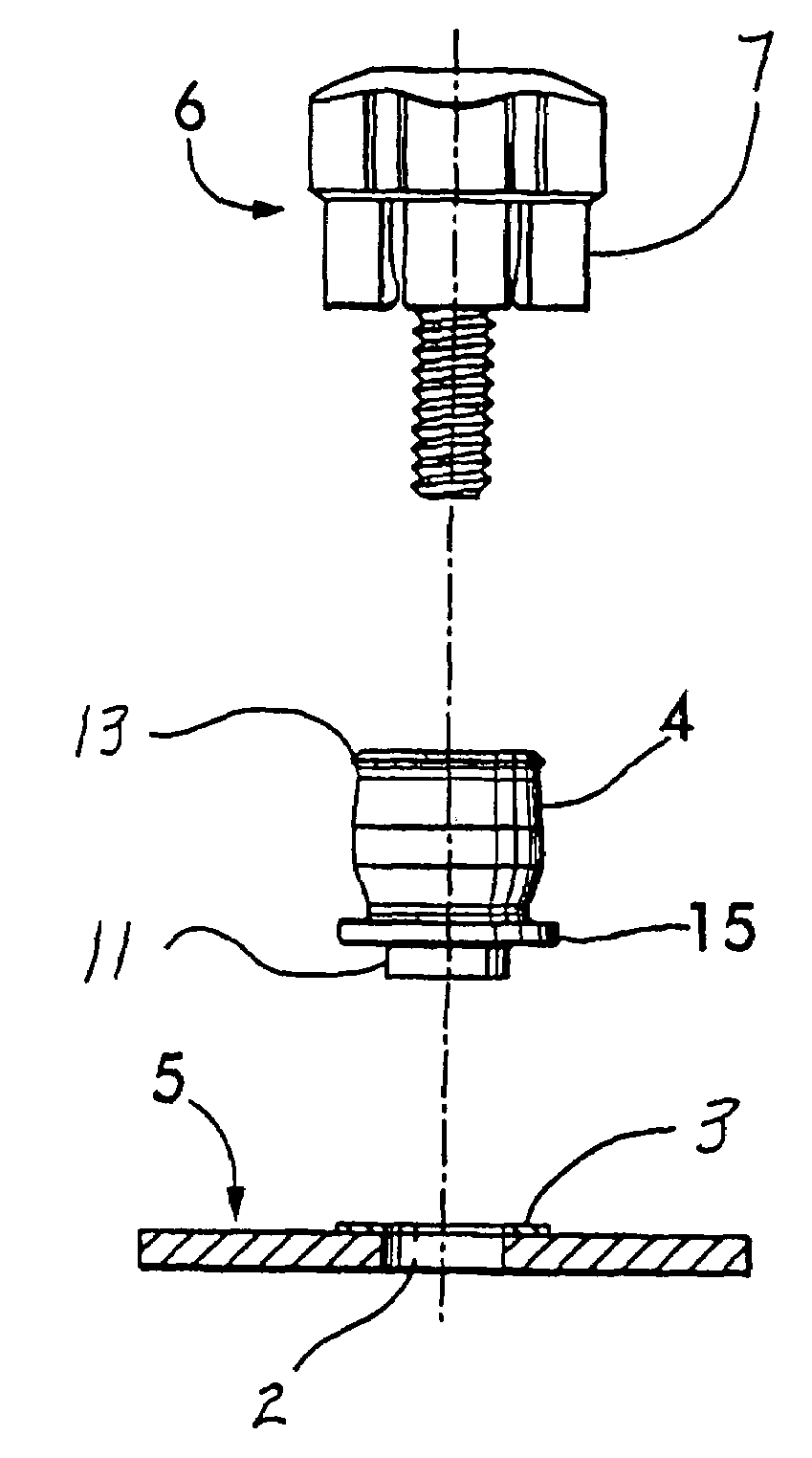 Method of attaching a captive panel fastener to a circuit board