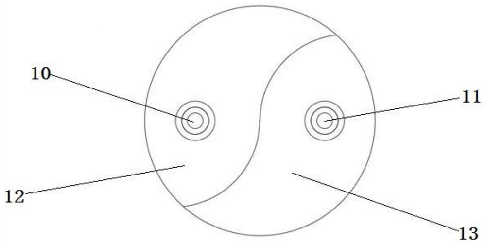 A hydraulic mount structure