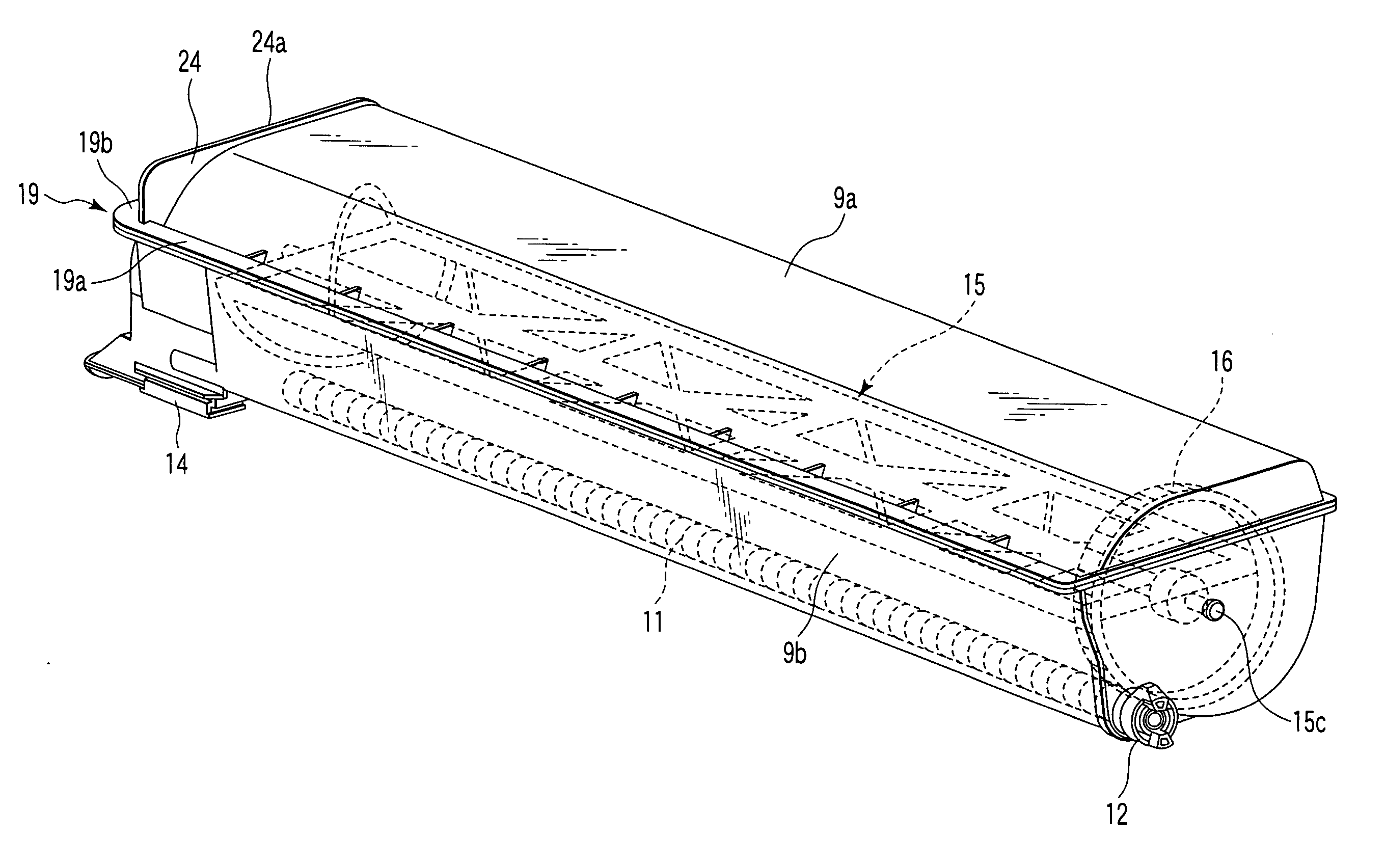 Toner container