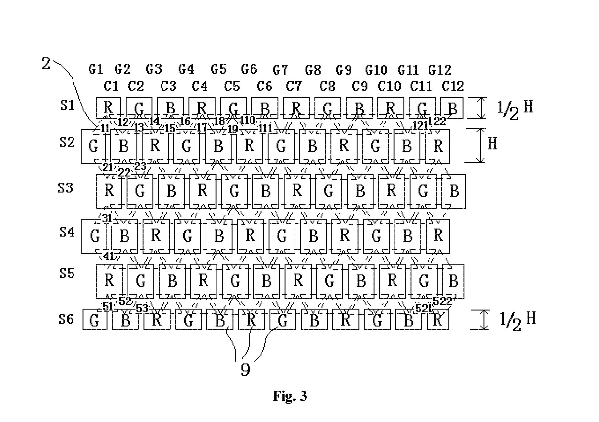 Display method and display panel