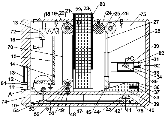 Automatic flood discharge device for riverway gate