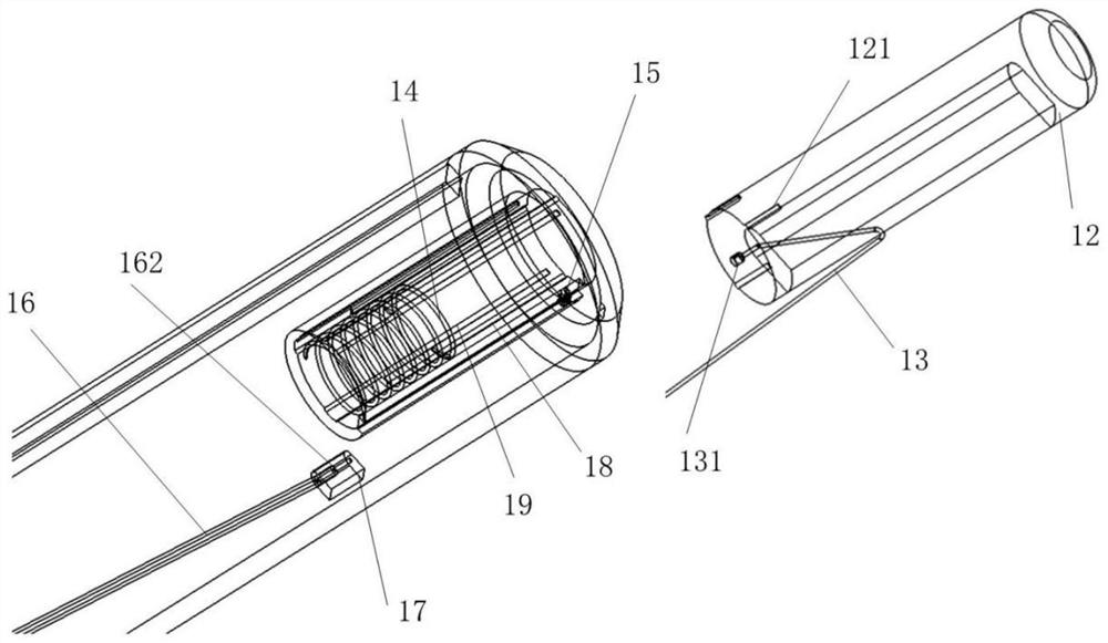 Ophthalmic operation device for sclera