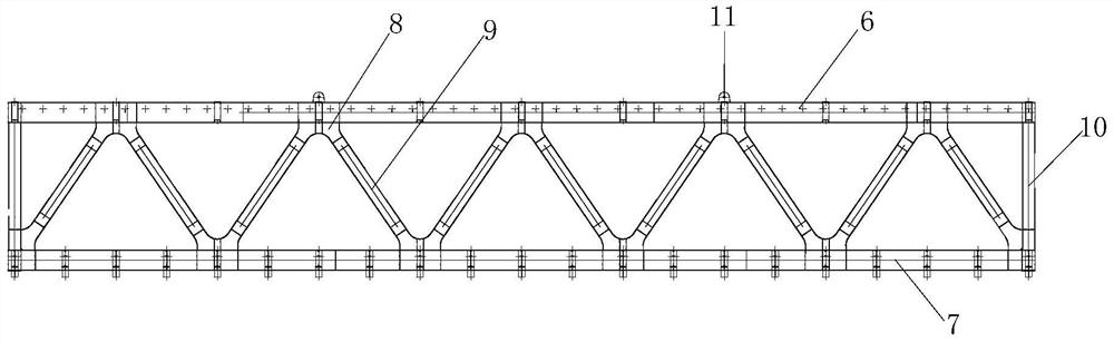 One-side overall hoisting of large-span flyovers across multiple railway business lines and its construction method