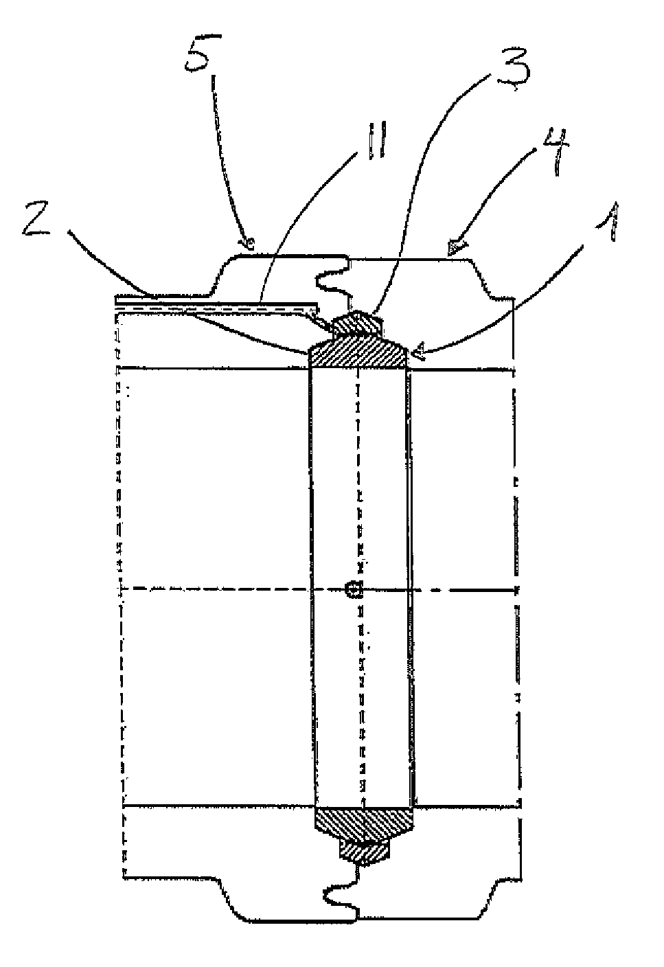 Double metal to metal kx seal