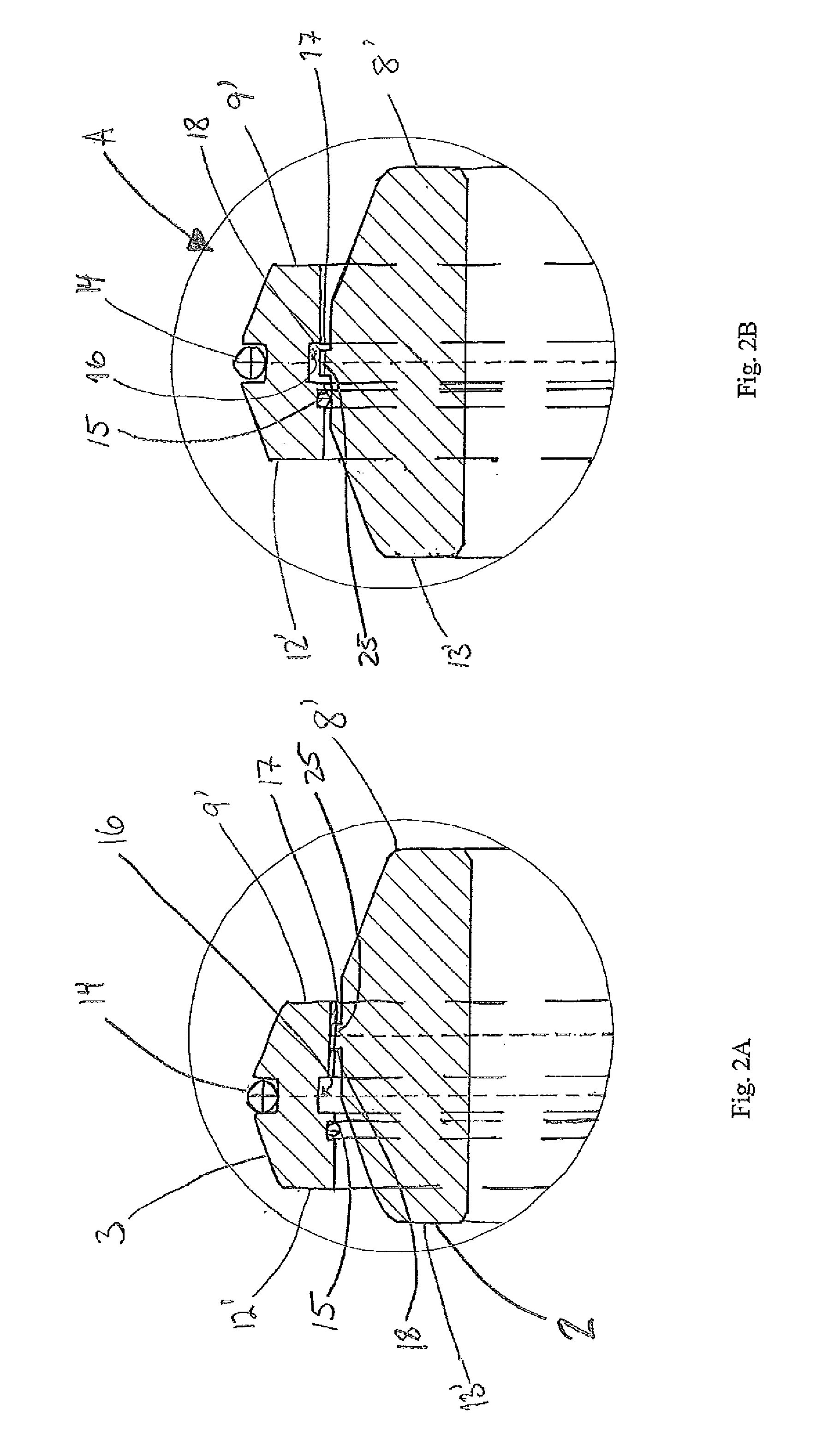 Double metal to metal kx seal