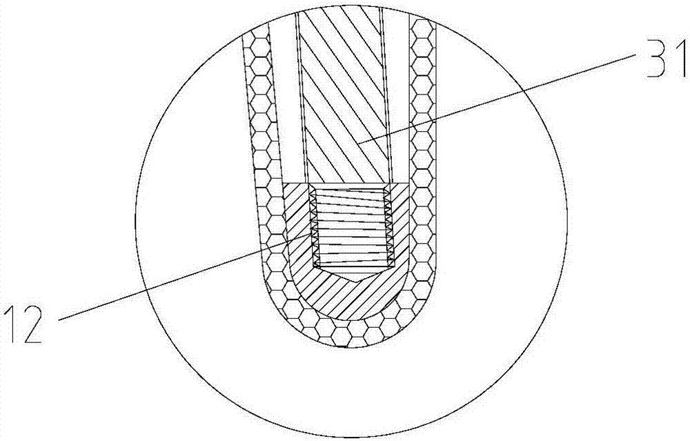 Femoral stem prosthesis assembly