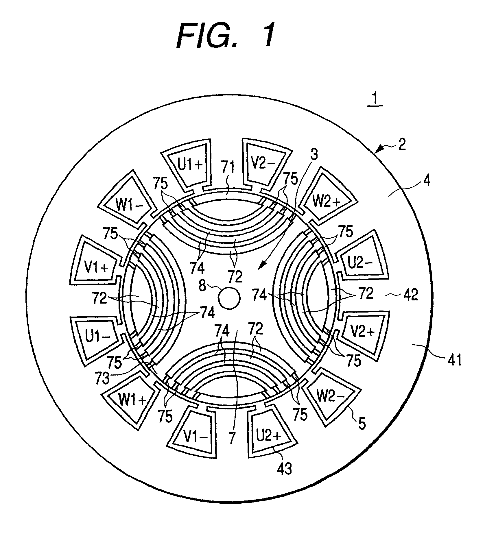 Rotary machine and electrical vehicle using the same