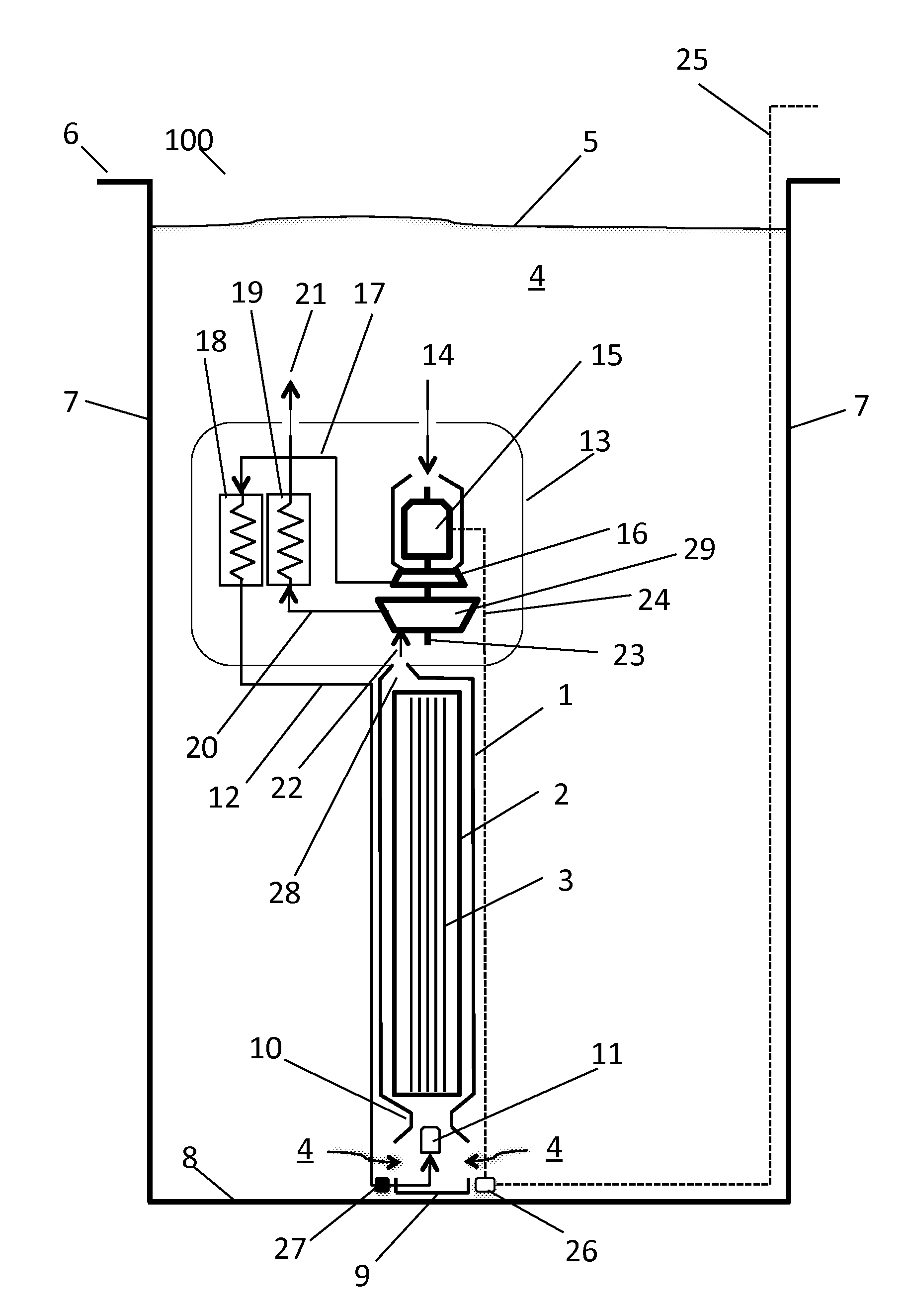 Decay heat conversion to electricity and related methods