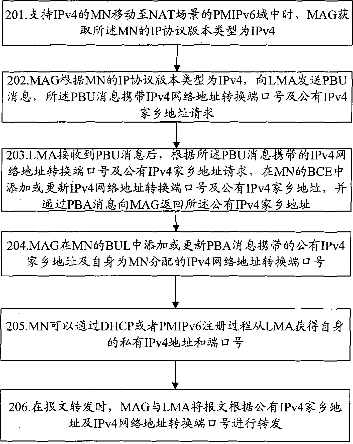 Method and system for supporting PMIPv6 (Proxy Mobile IPv6) mobility