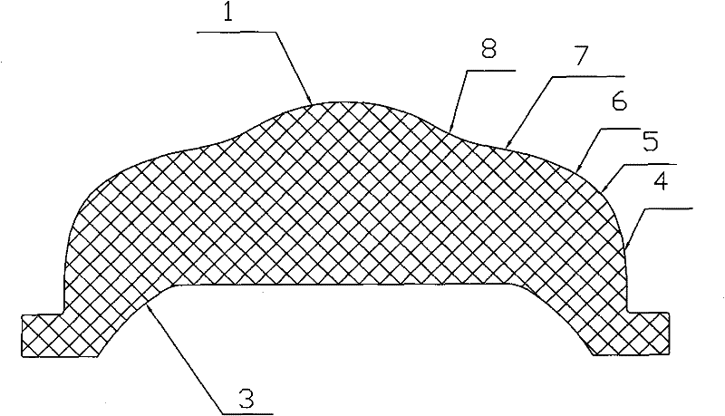 LED combined optical lens