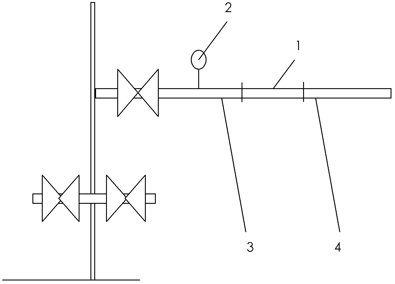 Crude oil viscosity reducing device and preparation method of crude oil viscosity reducing device