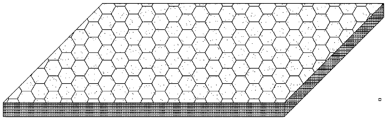 Breathable super absorbent polymer(sap) coating composite material for preventing slope surface infiltration and manufacturing method thereof