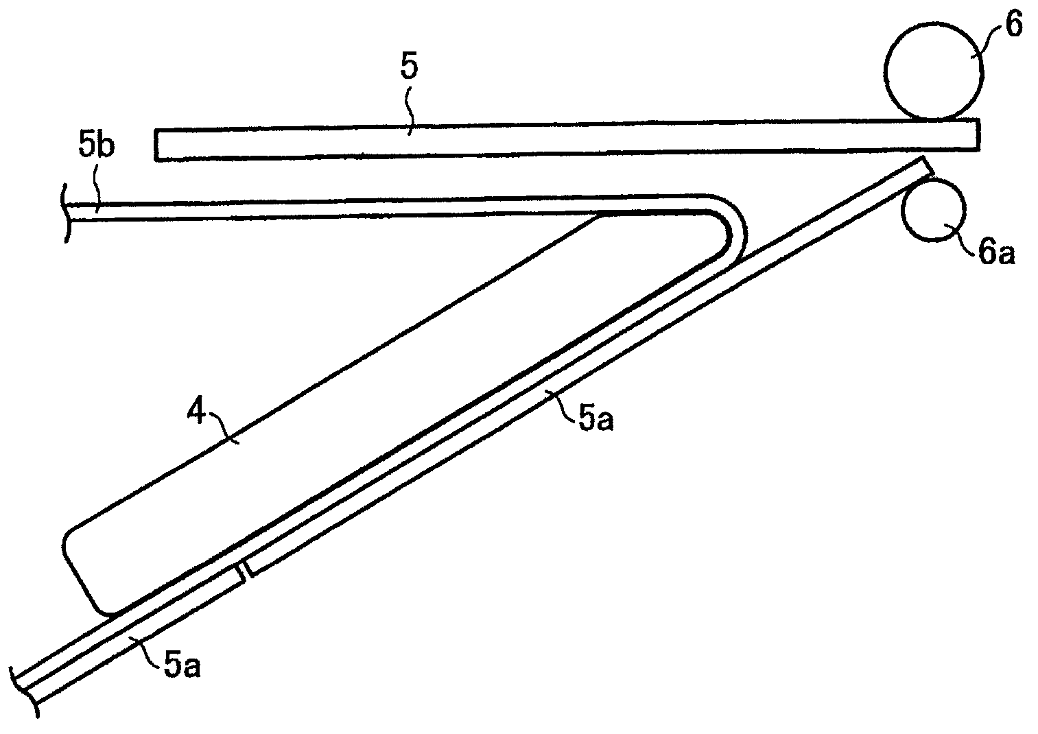 Polarizing film application device and system of manufacturing liquid crystal display device provided with same