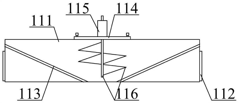 Crop planting organic fertilizer fermentation device with constant temperature function