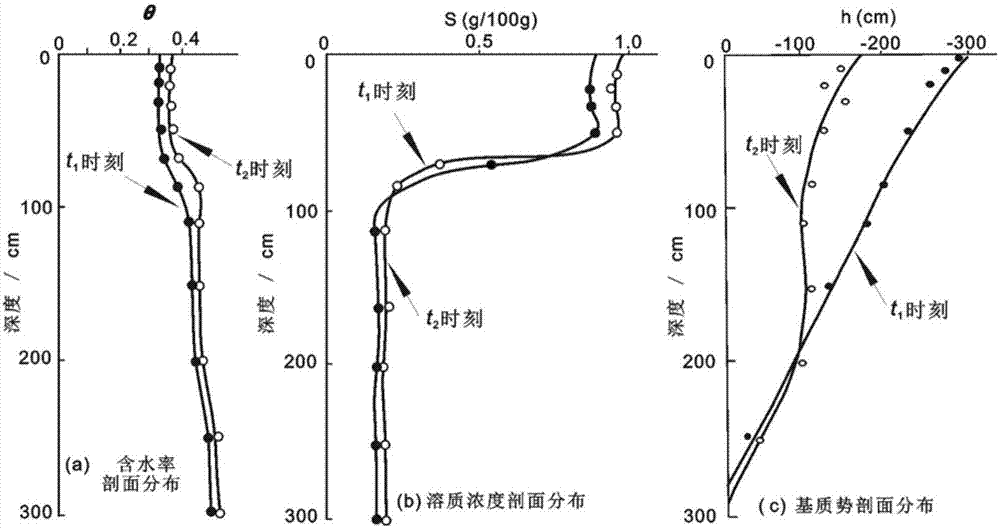 In-situ measurement method for unsaturated hydrodynamic dispersion coefficients of soil with structural differences