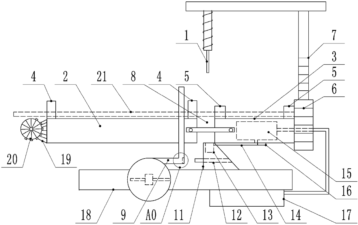 Diode pin cutting mechanism