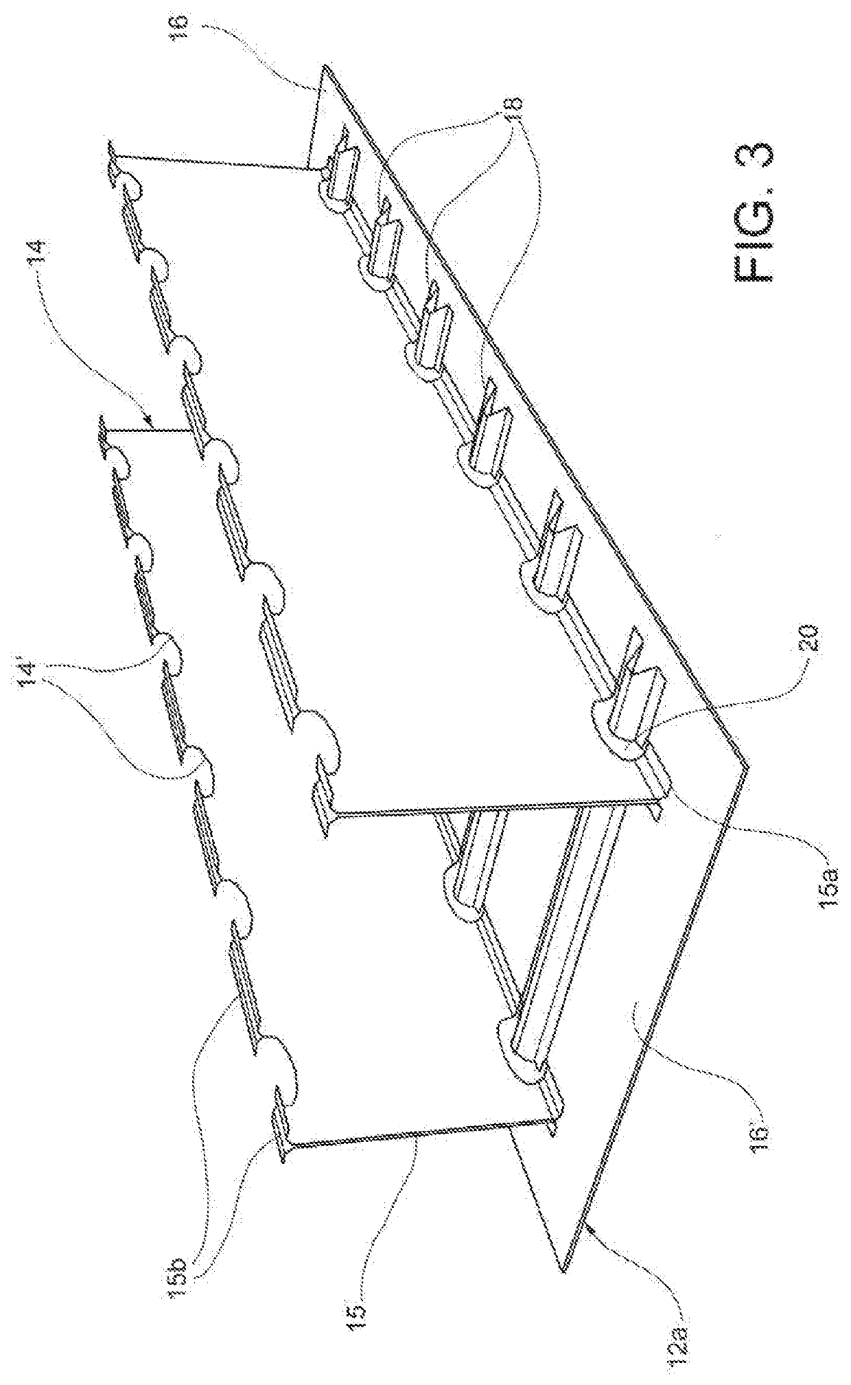 Method for manufacturing a multi-ribbed wing box of composite material with integrated stiffened panels