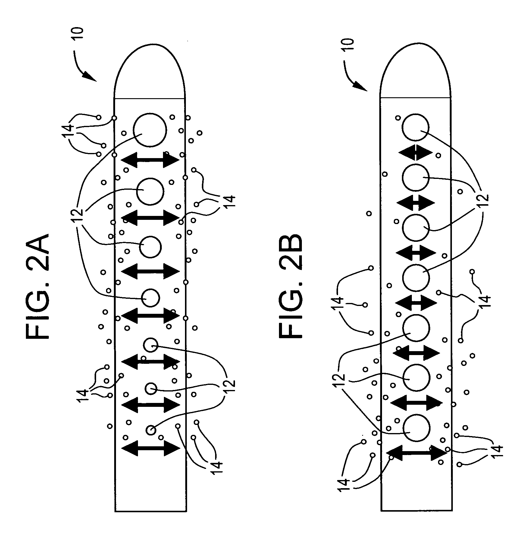 Fluid management flow implants of improved occlusion resistance