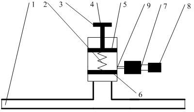 Gas pressure gauge with automatic pressure alarming function