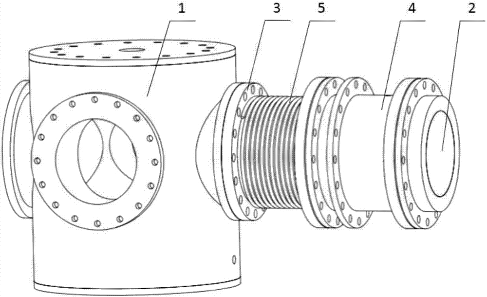 Visualized high temperature and high pressure combustion device