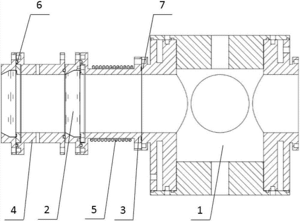 Visualized high temperature and high pressure combustion device