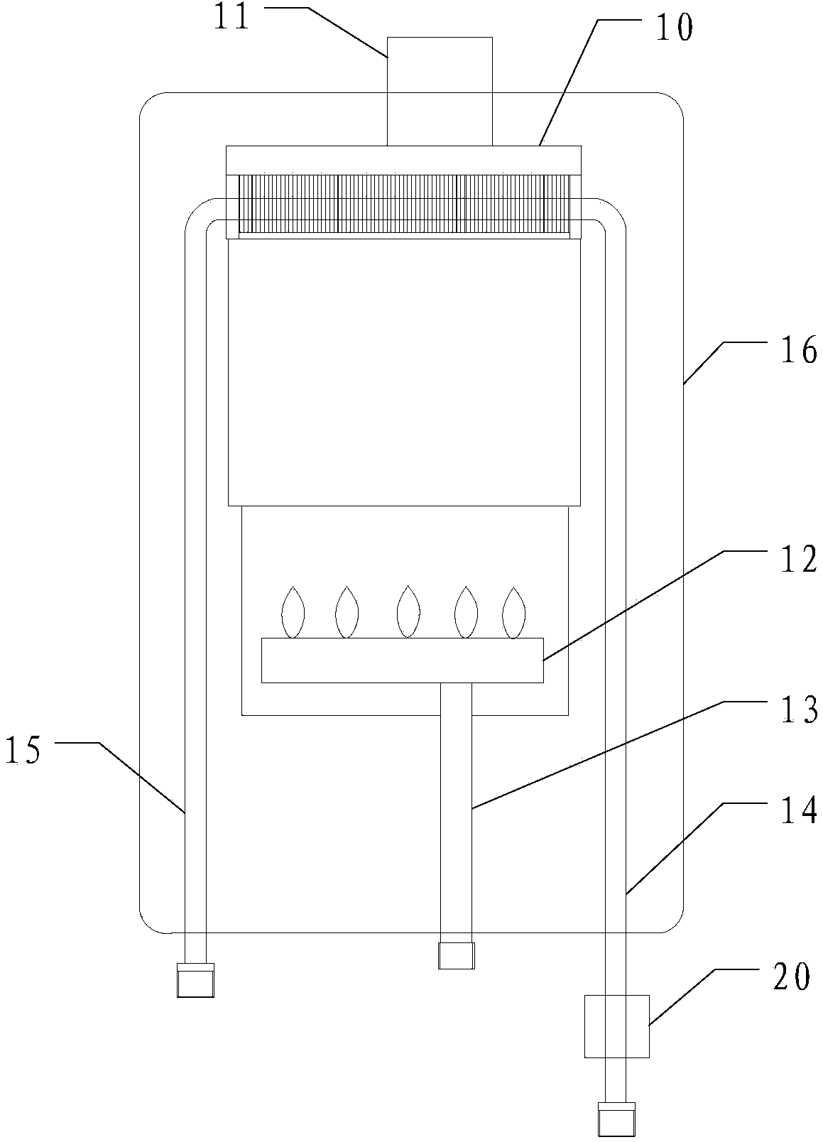 Gas water heater