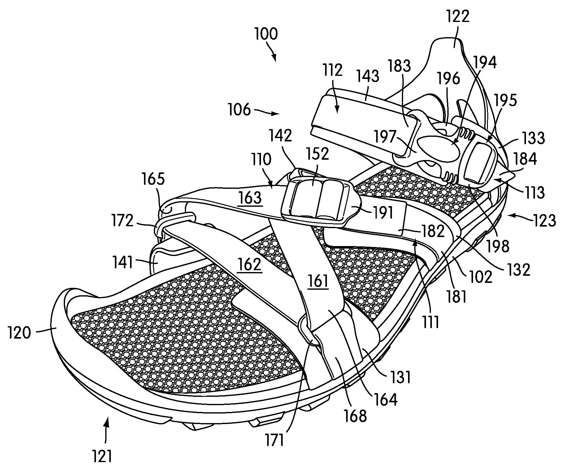 Article of Footwear with Mesh on Outsole and Insert