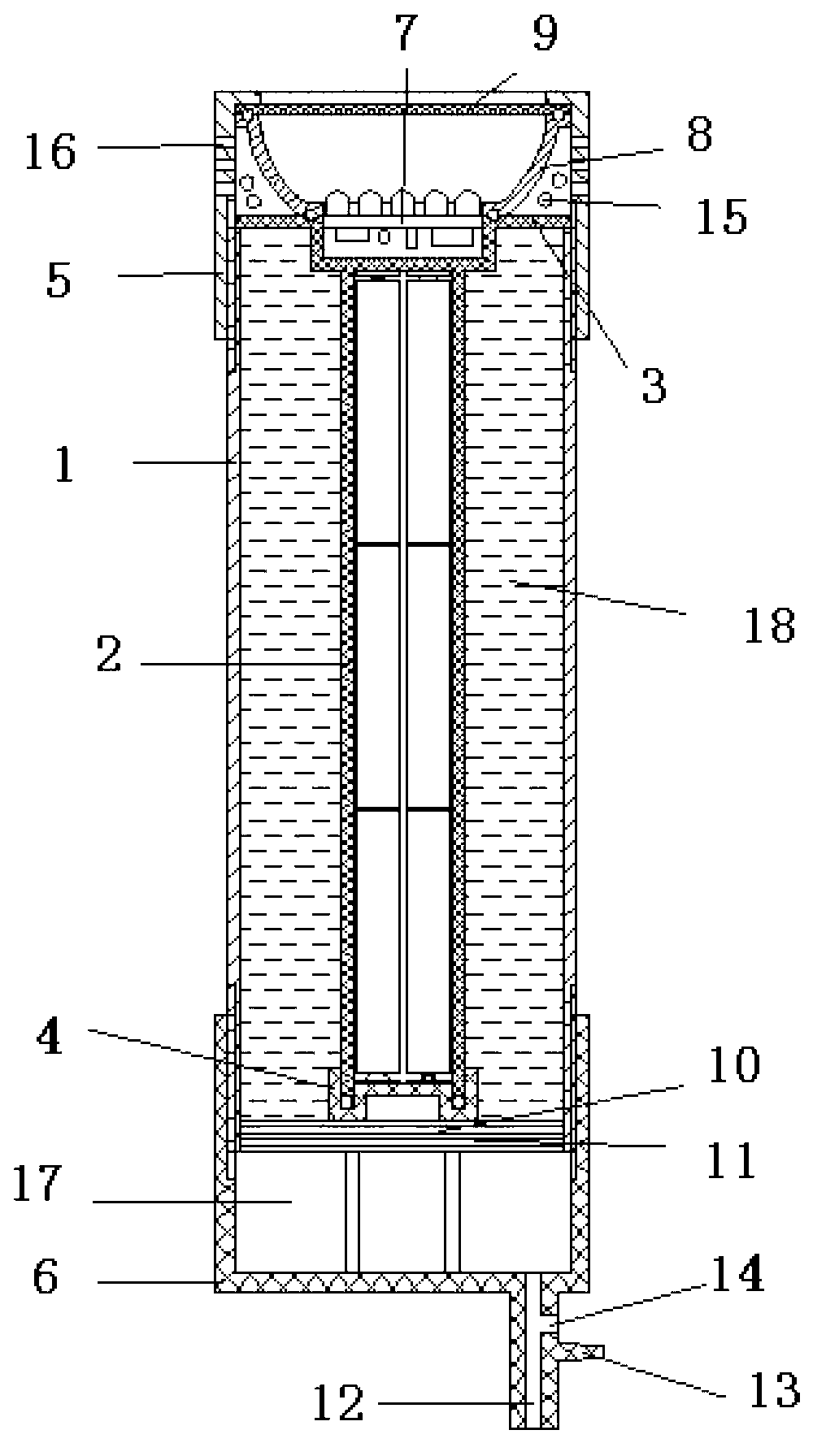 Difficult position life-saving electric torch