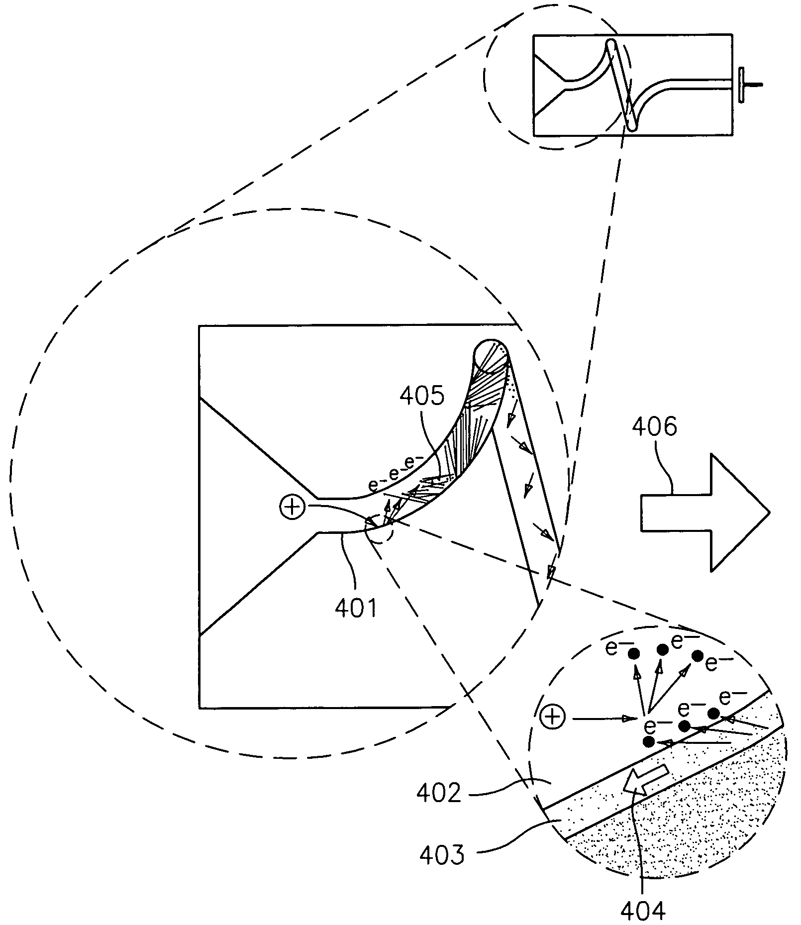 Tandem continuous channel electron multiplier