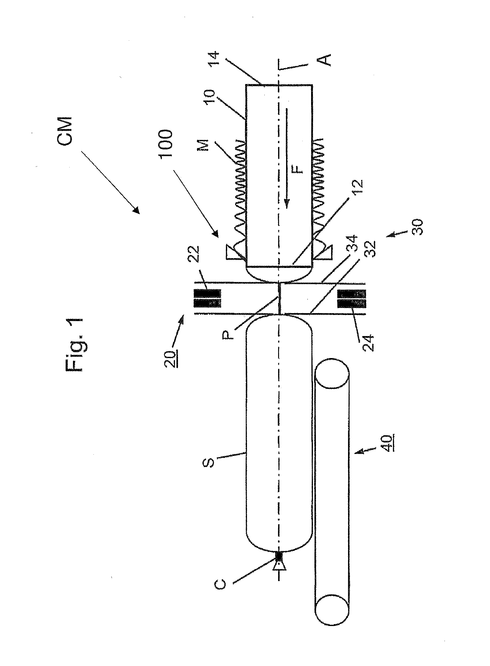 Casing brake assembly