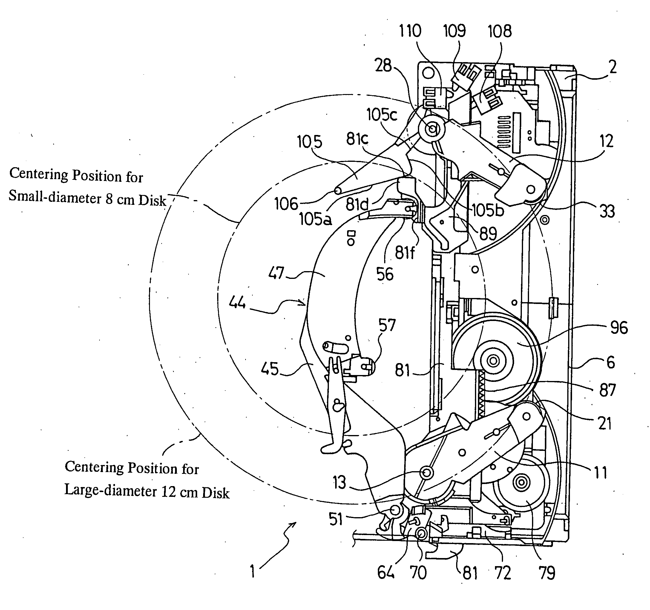 Disk storage medium processing apparatus